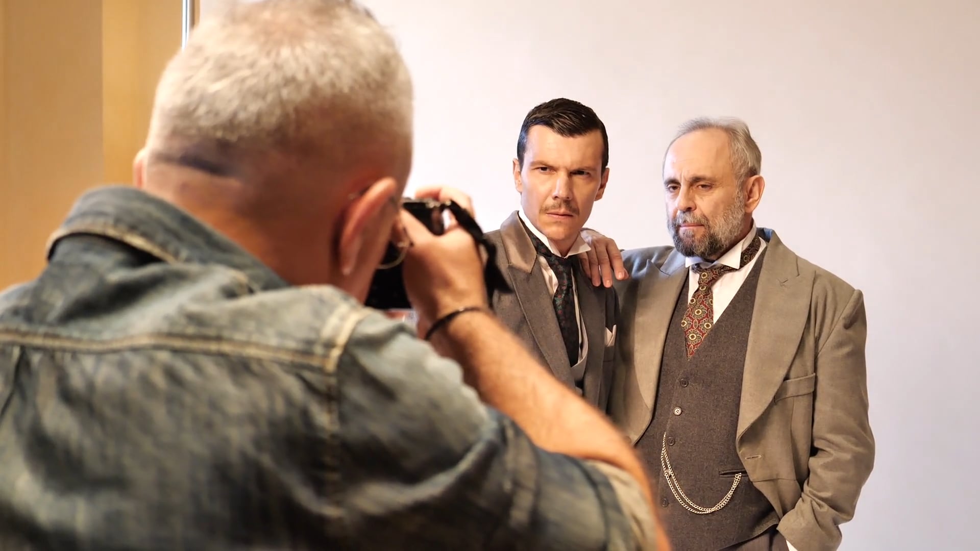 Kokkino Potami - Photoshoot Backstage - Open TV