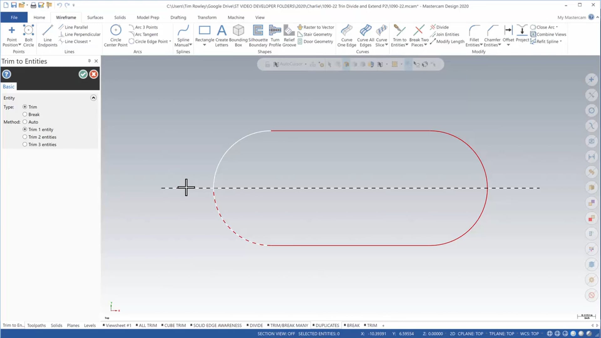Trim, Divide and Modify Length Part 2