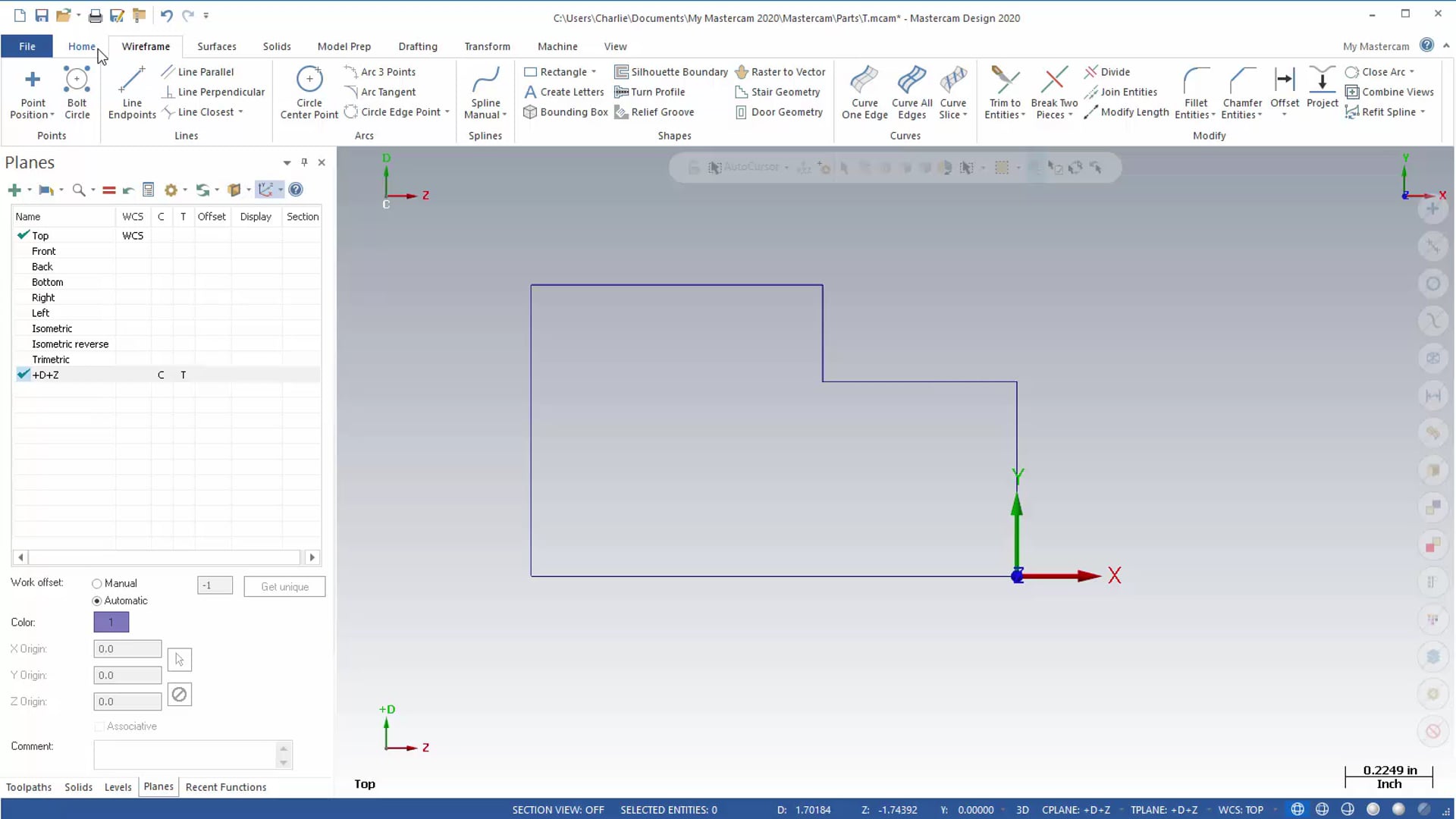 Lathe Coordinates