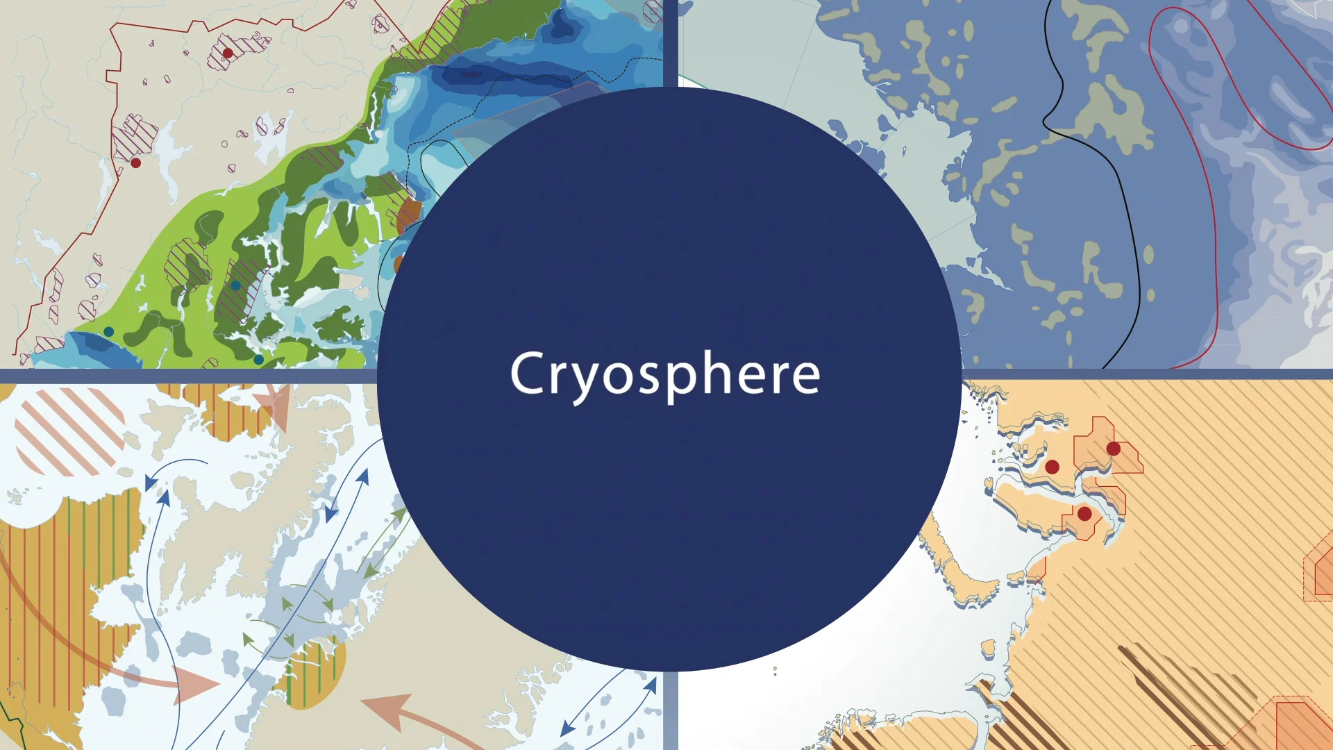cryosphere map