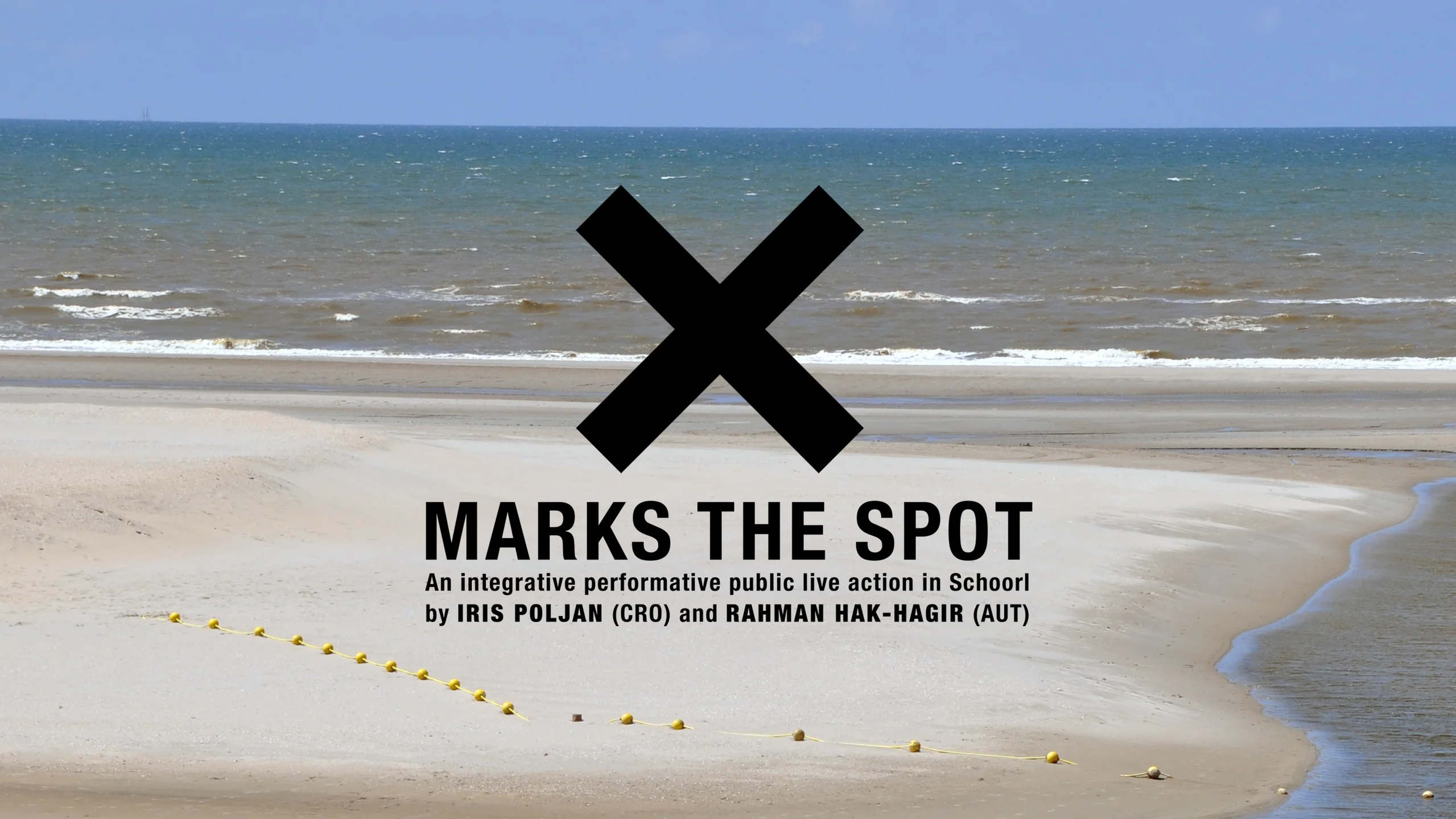 Iris Poljan, Rahman Hak-Hagir - X MARKS THE SPOT, Schoorl, NL (2019), image size:2559x1440