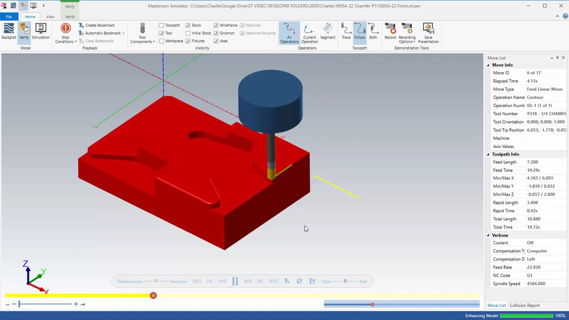 2D Mill Toolpaths