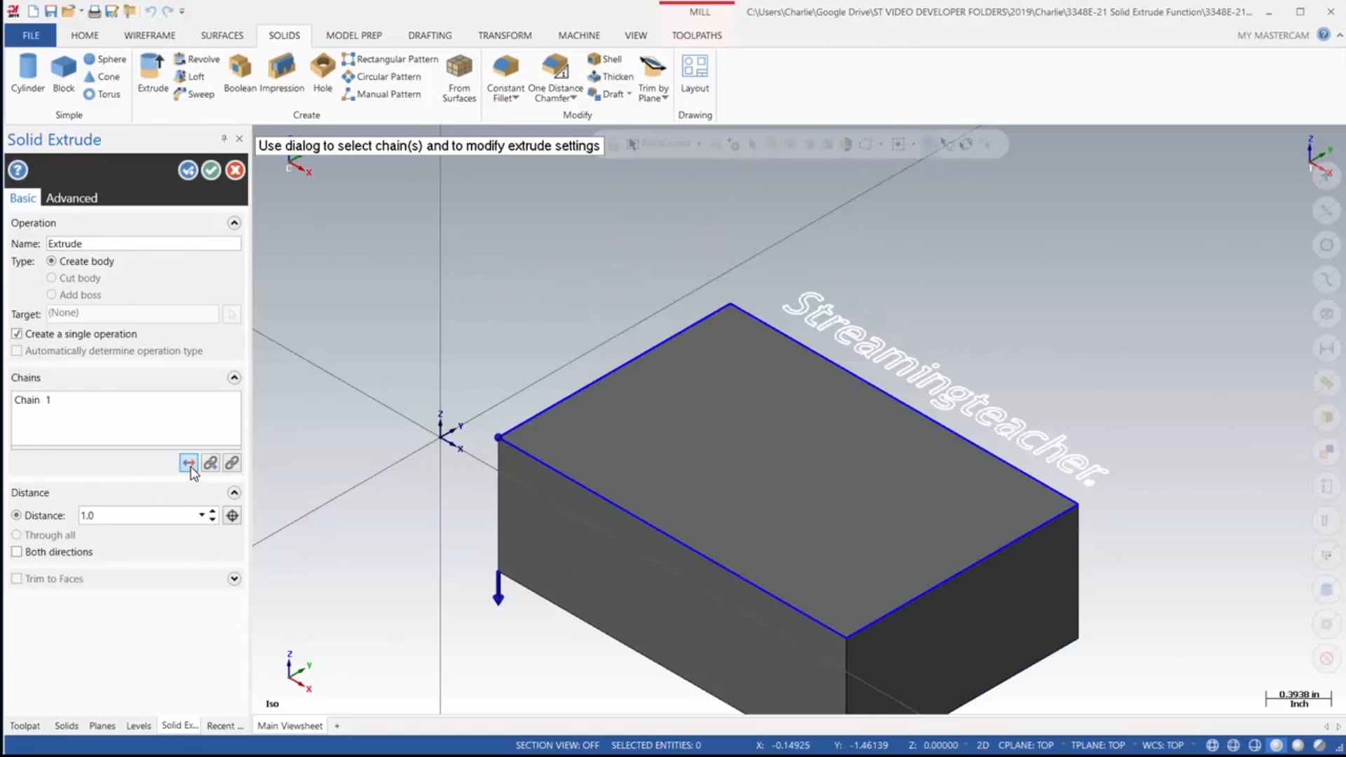 3D Geometry - Solids