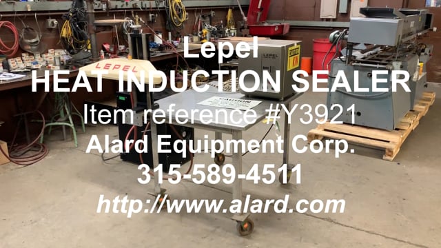 RECENTLY ACQUIRED at Alard Equipment Corp: Search Results