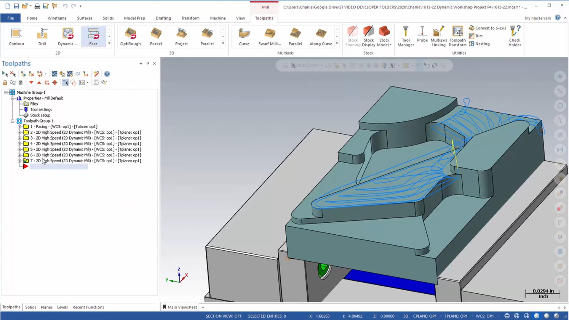 2D HST & Dynamic Toolpaths