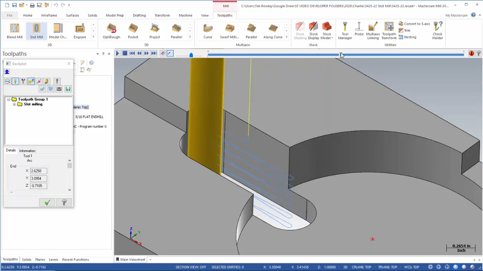 Hole Making Toolpaths