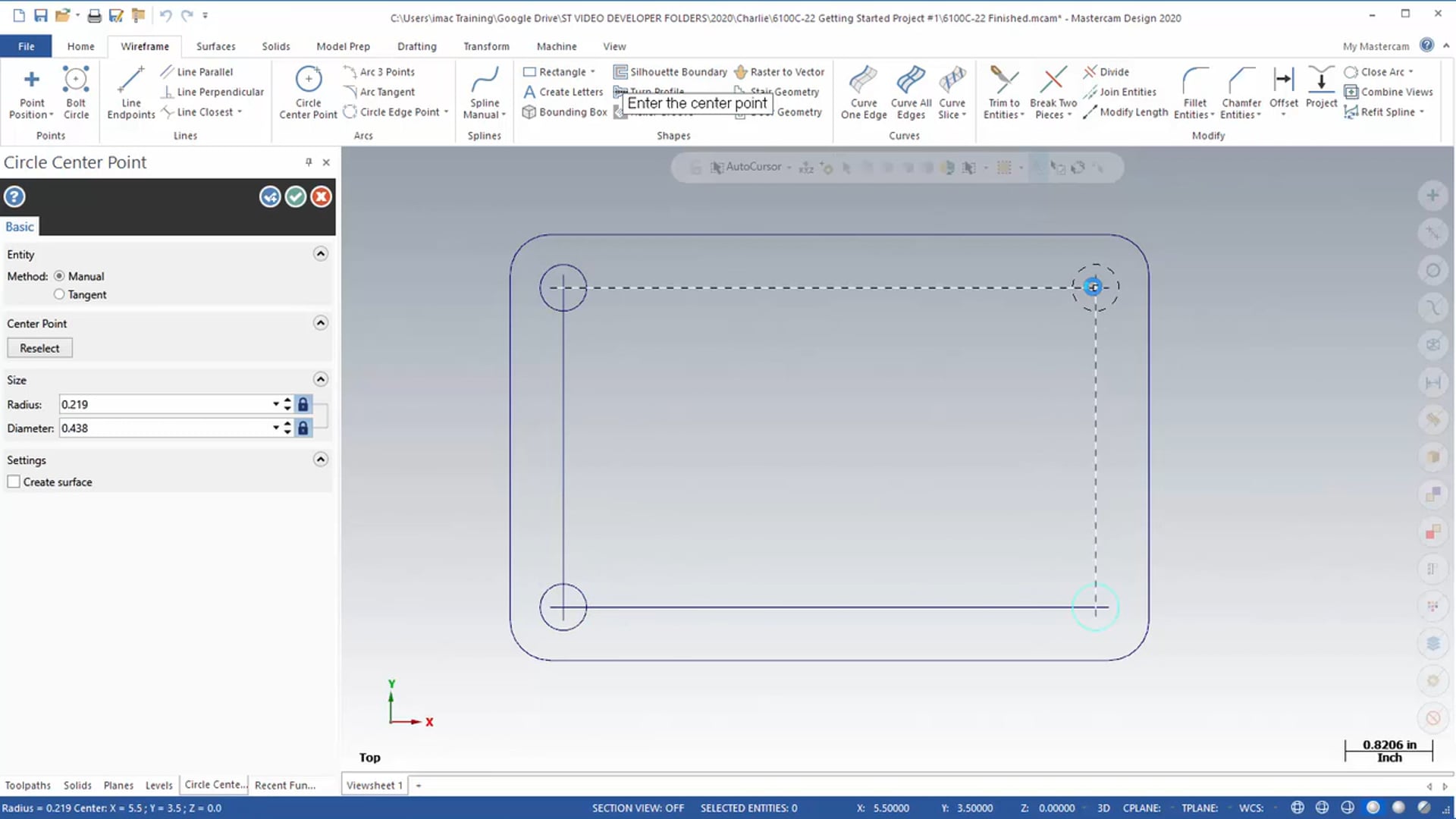 Getting Started Projects - CAD