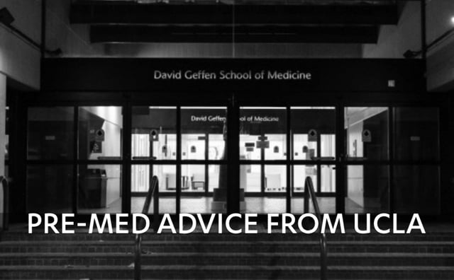 Advice for Pre-Med Students