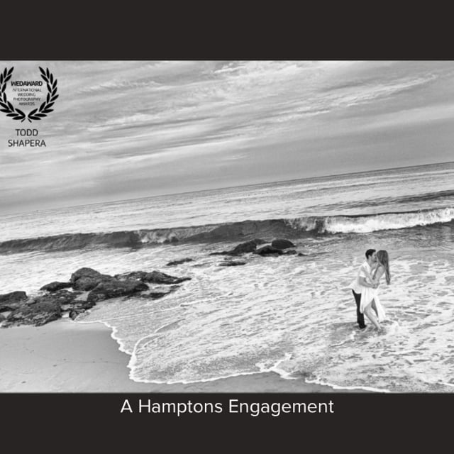 A Hamptons Beach Engagement