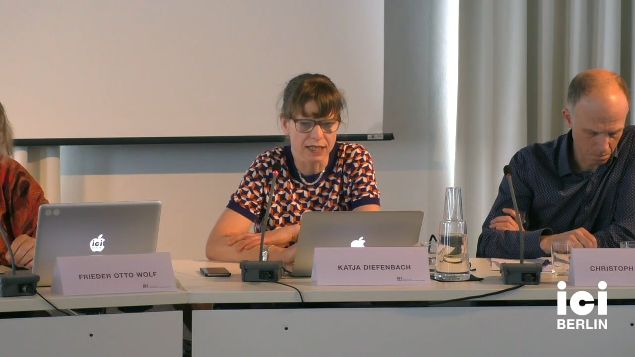 Talk by Katja Diefenbach