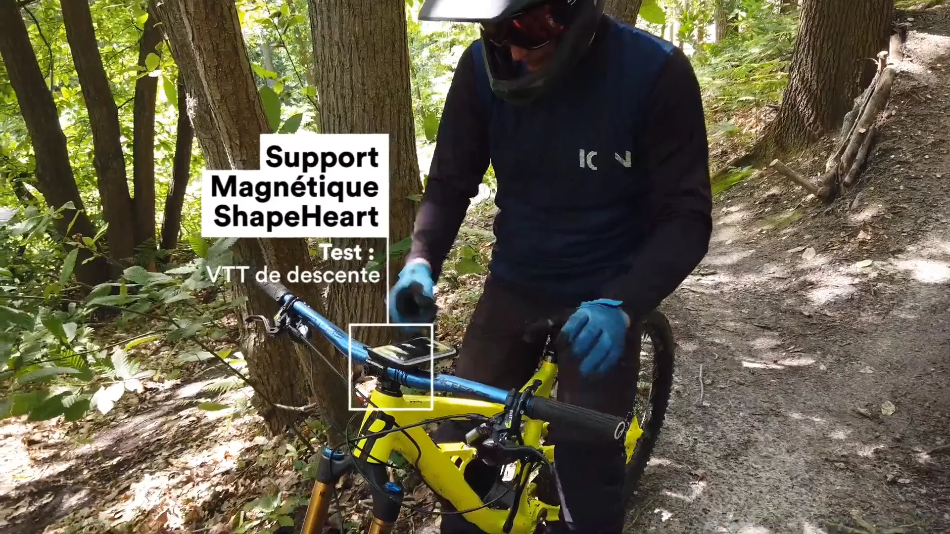Support Vélo Shapeheart : Mountain Bike on Vimeo