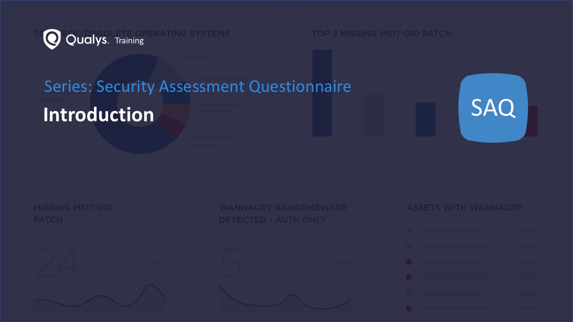Security Assessment Questionnaire - Introduction