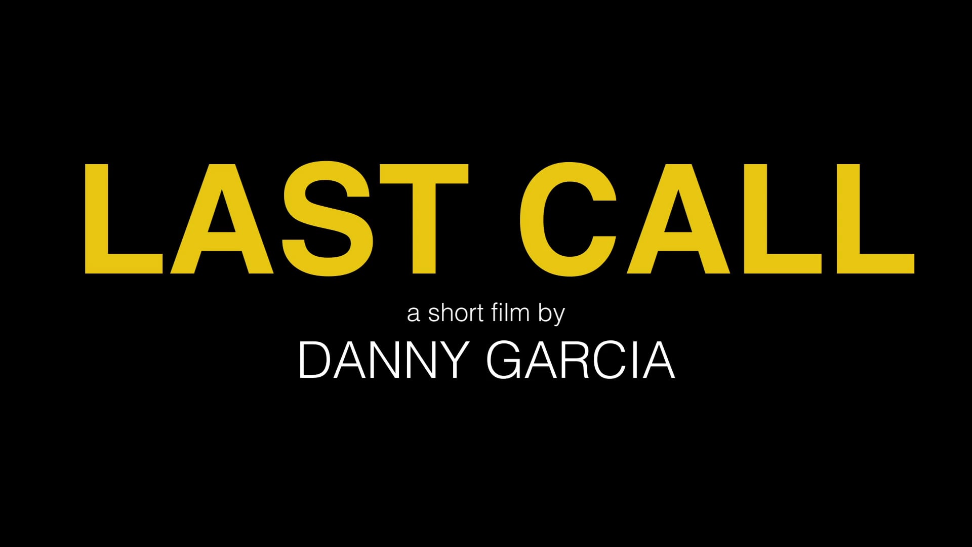 Last Call Trailer