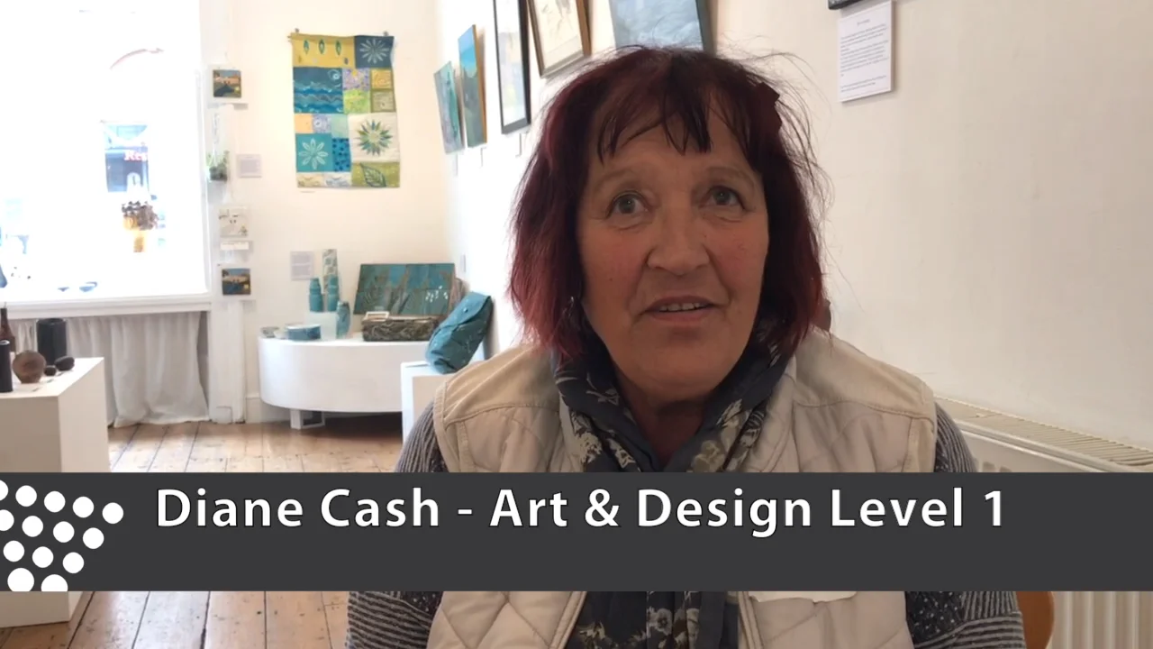 Art & Design Level 1 - Diane's story on Vimeo