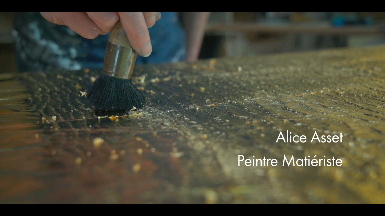 ALICE ASSET - Peintre Matiériste