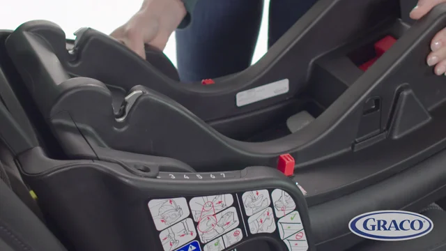 Click connect car seat base outlet install