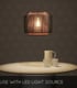 Video Orrin Modern Pendant Light - Ø 34cm - 1xE27 - Black