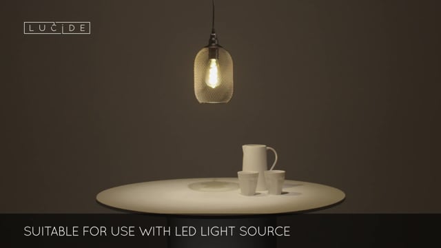 Підвісний світильник Lucide MESH 43404/15/30