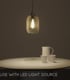 Video Mesh Vintage Pendant Light - Ø 15cm - 1xE27 - Black