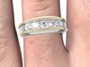 Men&#39;s 1 ct. tw. Diamond Two-Tone Ring in 10K Gold