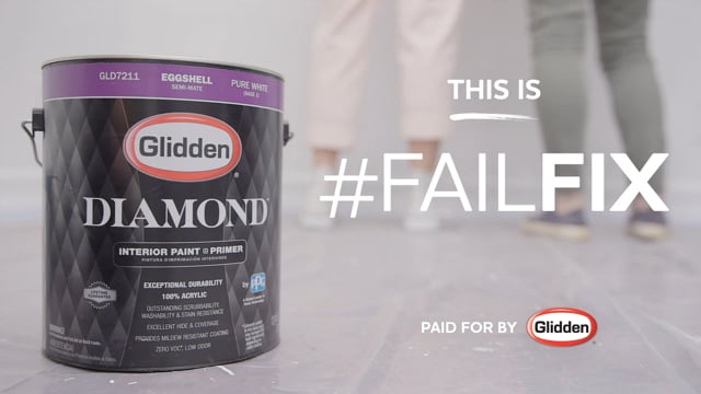 #FailFix - Glidden Paint