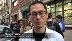 Shengqi: « I like Spéos very much and I enjoy life in Paris »