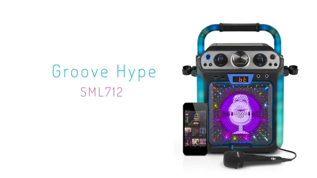 Singing Machine Groove Cube Hype : Target
