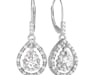 1/3 ct. tw. Diamond Dangle Earrings in 10K White Gold