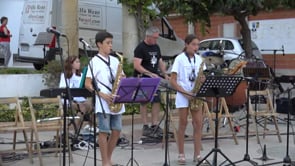 Concert dels alumnes del gavià a la Plaça Víctor Català