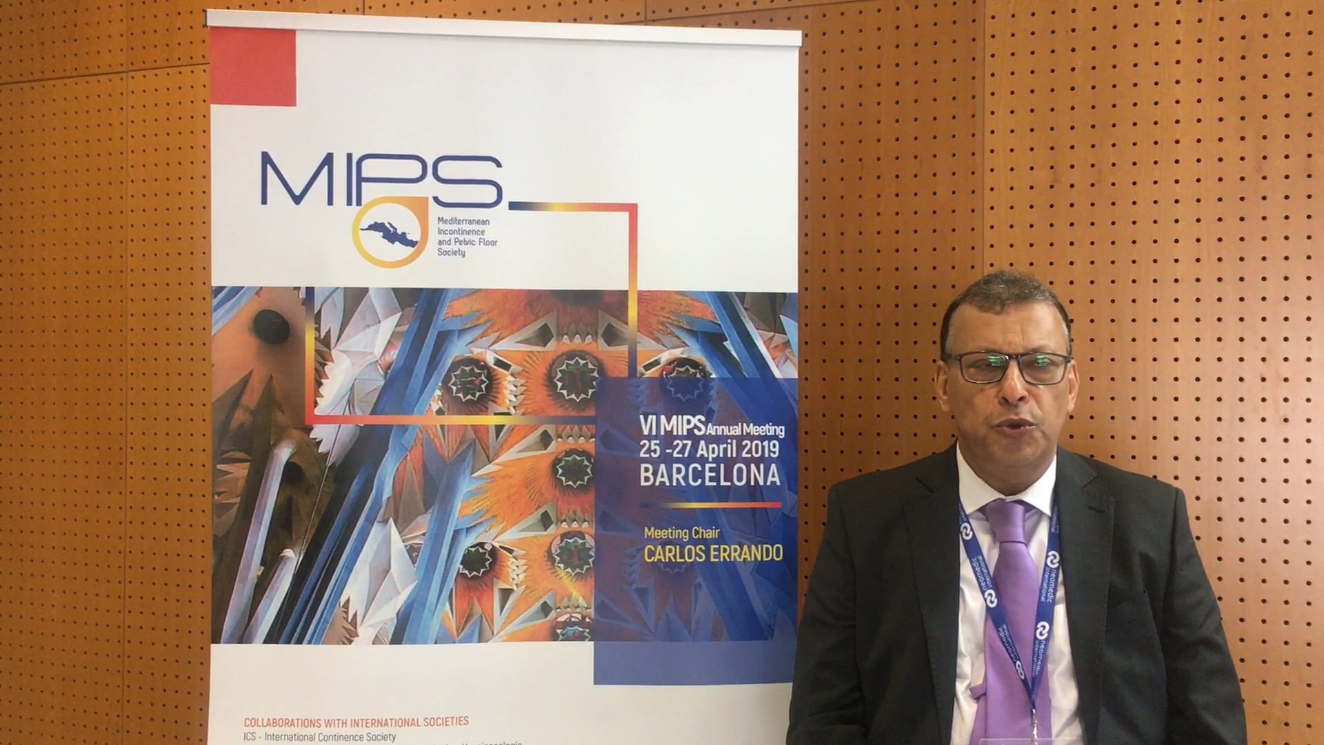 Diaa Rizk - MIPS President @ MIPS ANNUAL CONGRESS 2019 | Barcellona - Arabic