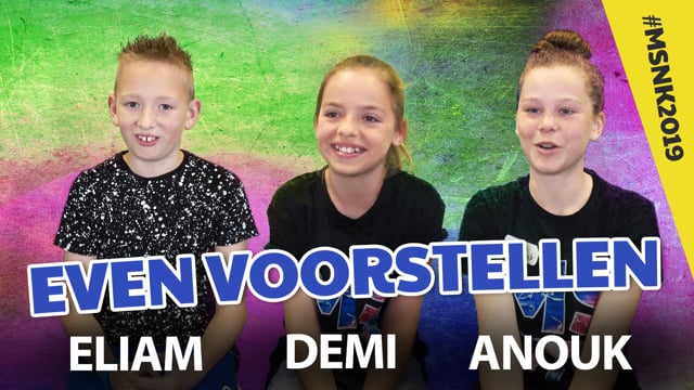 Even voorstellen... Eliam, Demi en Anouk!
