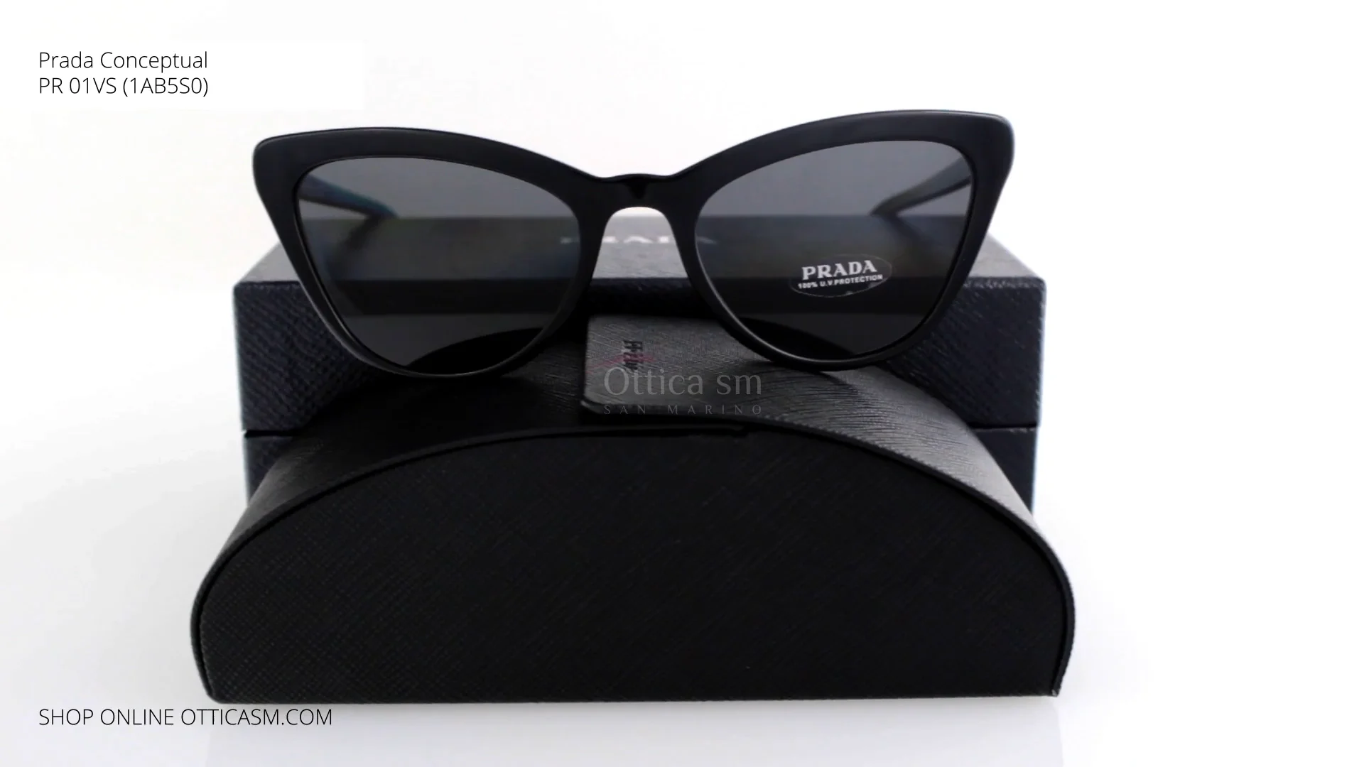 Prada catwalk pr 01vs 1ab5s0 sale