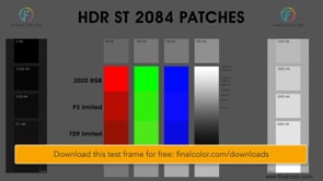 HDR displays evaluation part one
