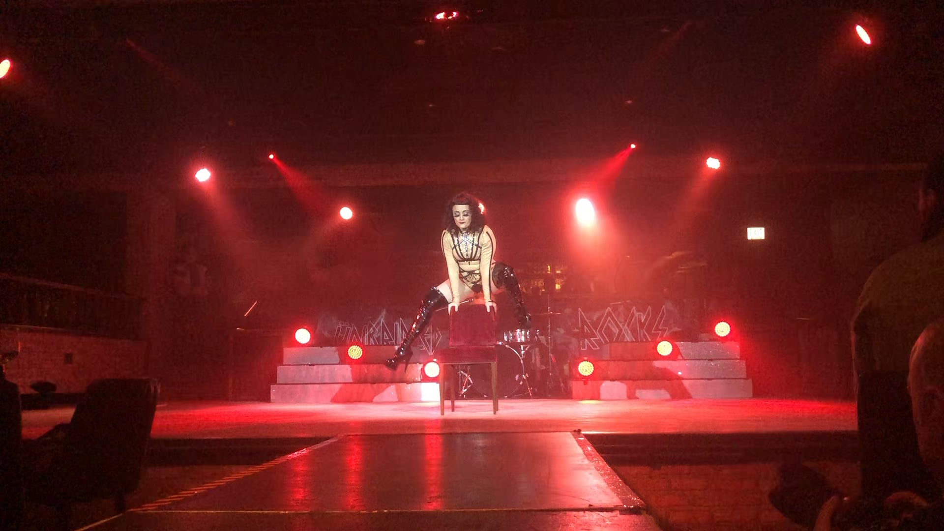 Tila Von Twirl- Chair Balance at Unbridled Rocks!