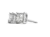 Princess-Cut Diamond Illusion Stud Earrings in 10K White Gold &#40;1/2 ct. tw.&#41;