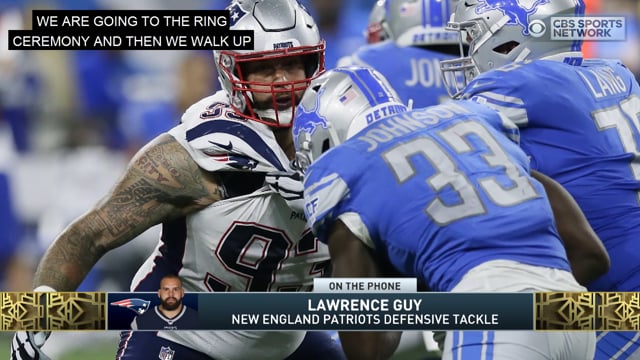 Pats DT Lawrence Guy on getting his Super Bowl 53 ring on Vimeo