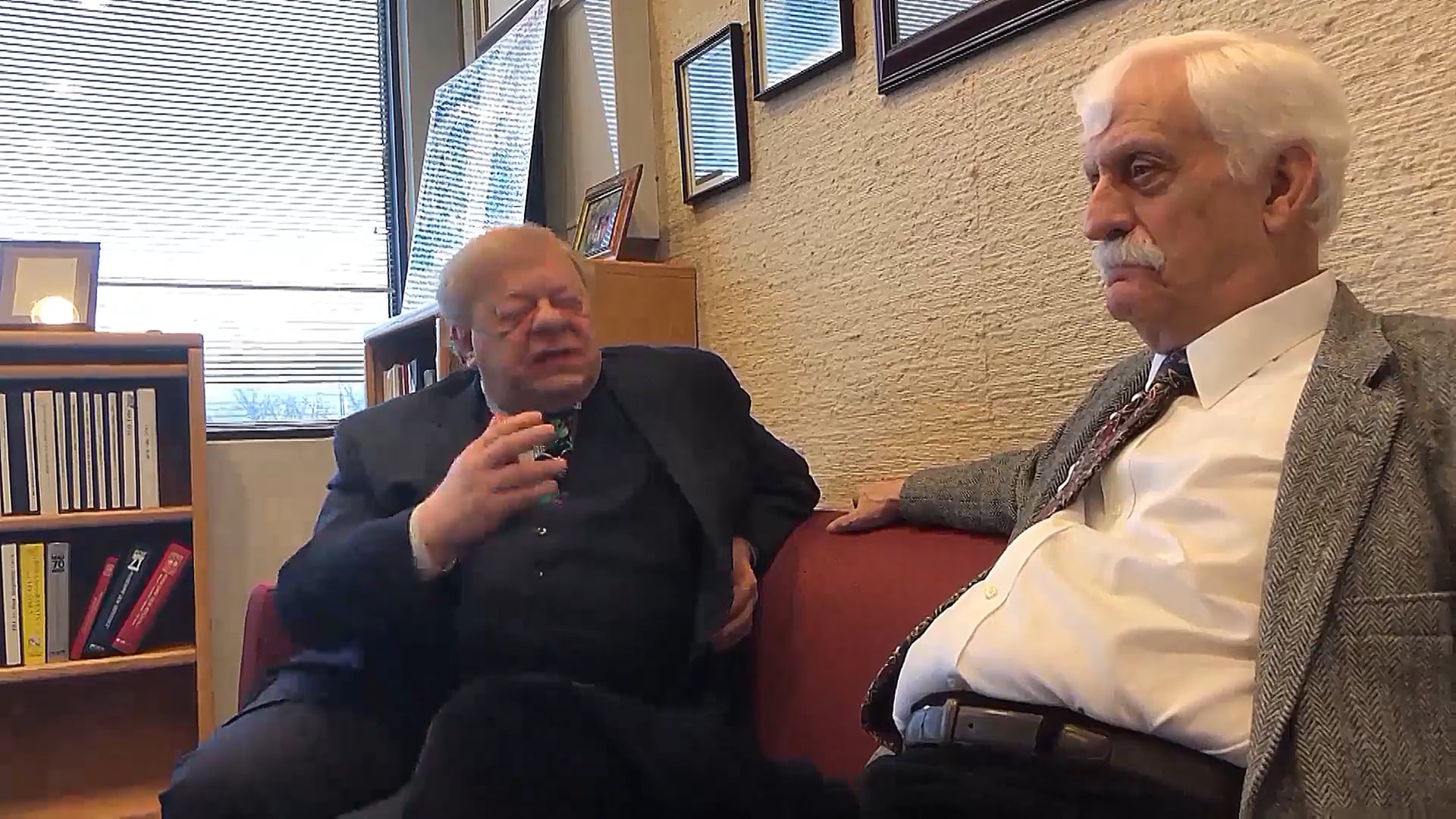 Gene Dolgoff and Raymond Damadian discuss Holobeam's Breakthrough
