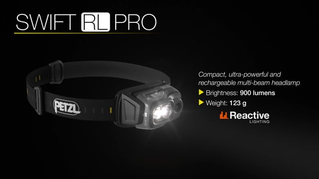 SWIFT RL PRO - Ultra-powerful, lightweight, rechargeable headlamp with  multi-beam