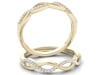 1/10 ct. tw. Diamond Infinity Ring in 10K Yellow Gold