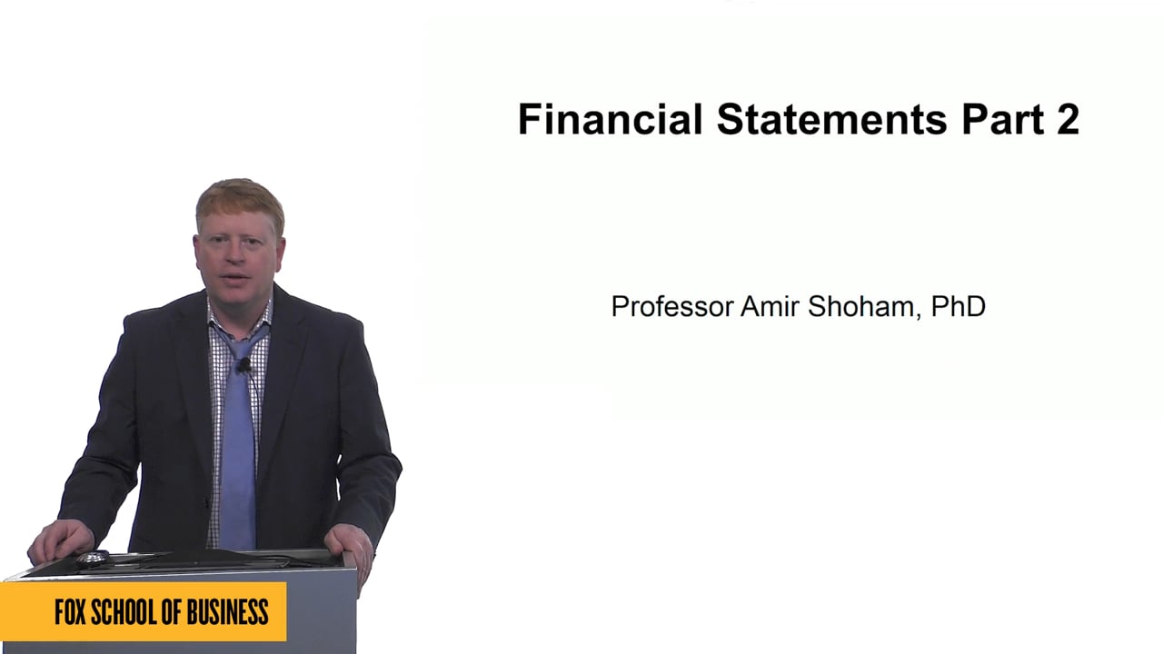 Login to view Financial Statements Part 2