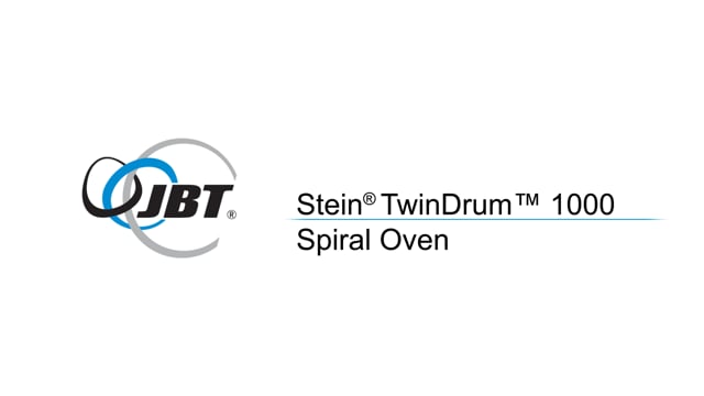 JBT Stein TwinDrum 1000 Spiral Oven