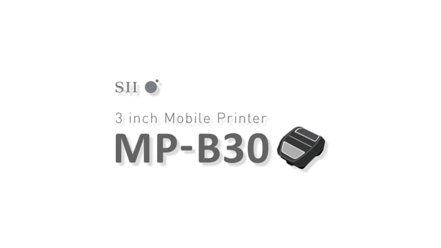 MP-B30 Series Mobile Printers - Thermal Printers | Seiko Instruments USA