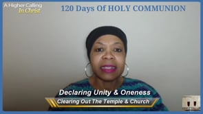 Declaring Unity and Oneness Clearing Out The Temple and Church