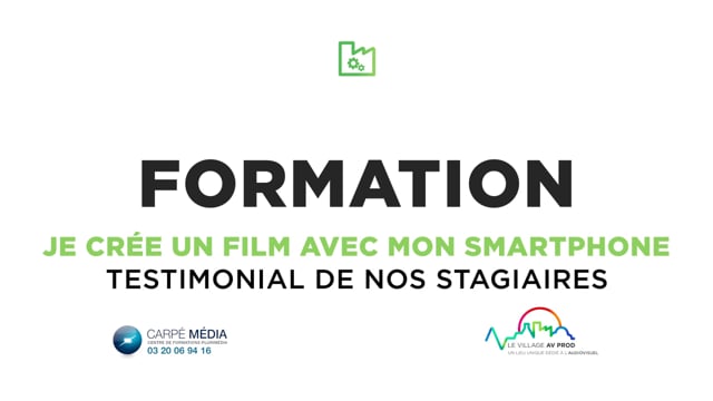 Témoignage vidéo formation AV Prod : Nos stagiaires