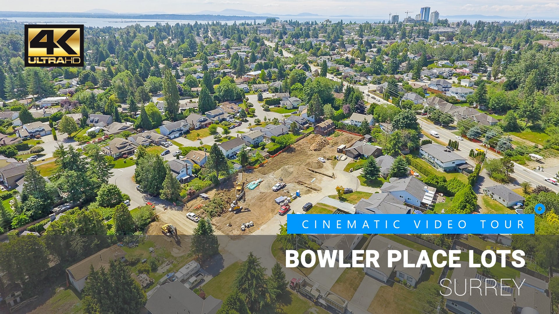 Bowler Place Lots, Surrey for Ron Torres | Real Estate 4K Ultra HD Video Tour