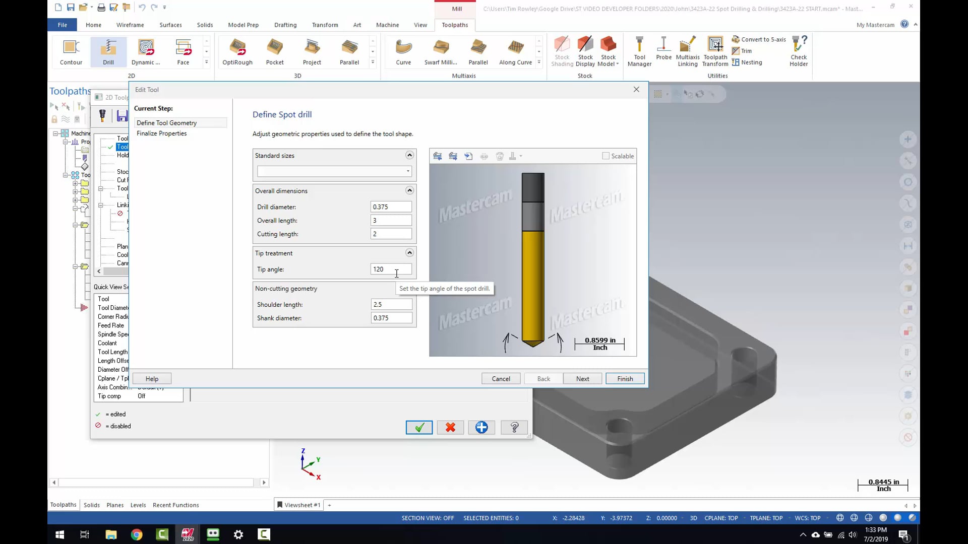 Hole Making Toolpaths