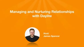 Manage and Nurture Relationships using Daylite Webinar