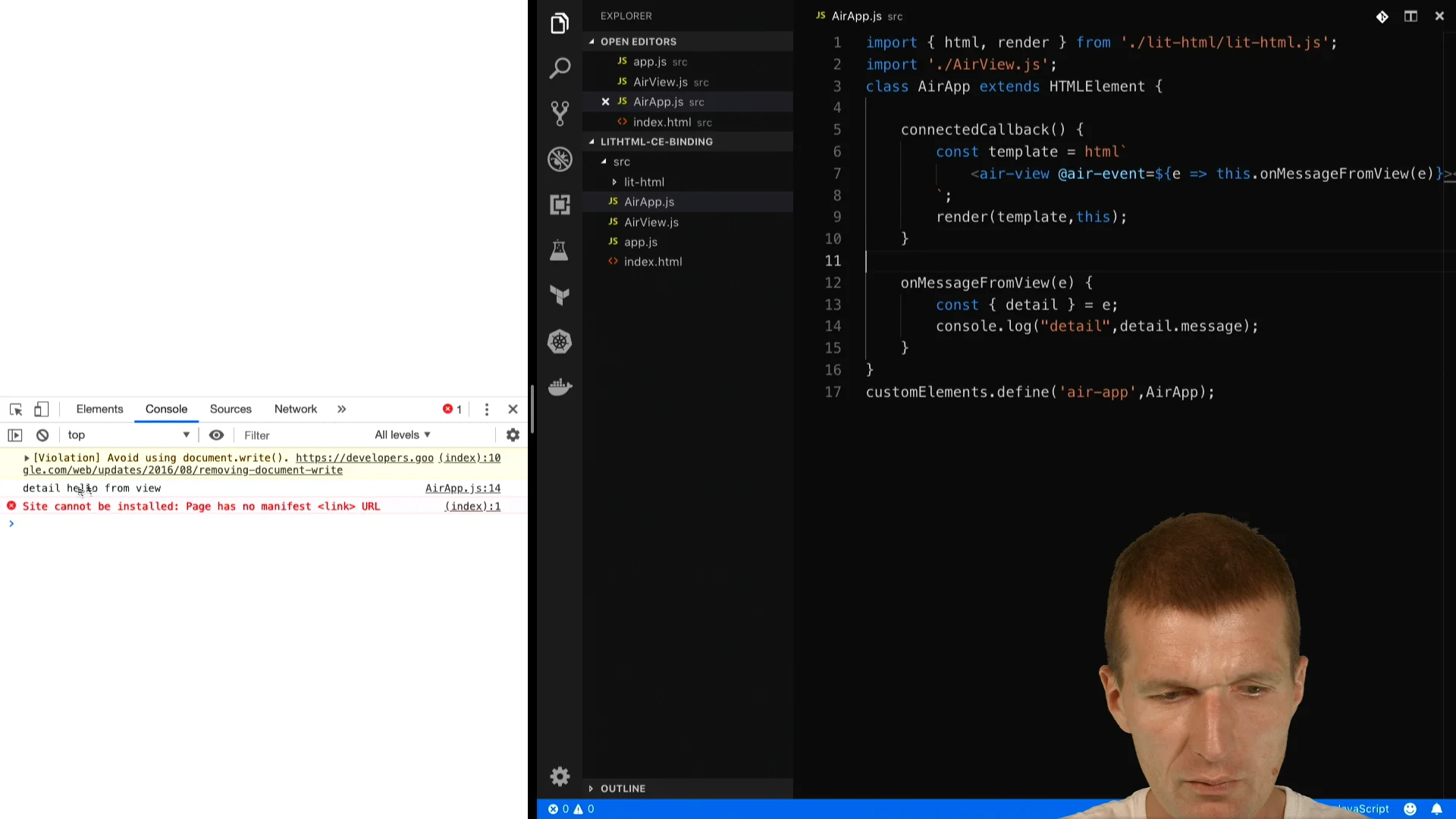 Light html