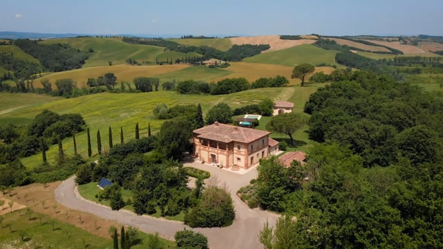 Lovely villa with pool near Buonconvento, Siena
