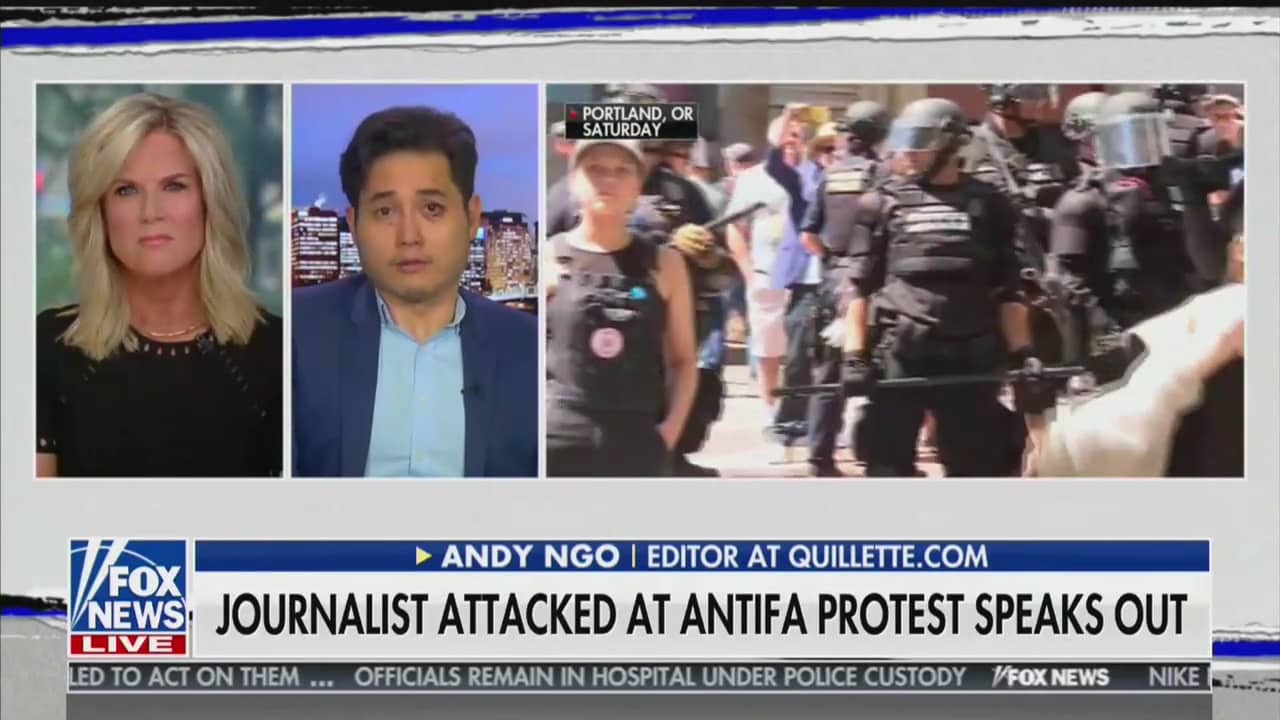 Journalist Attacked At Antifa Protest Speaks Out On Vimeo